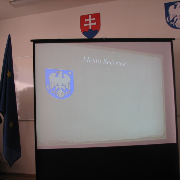 Wizyta delegacji z Ustrzyk Dolnych w miejscowości Sečovce 