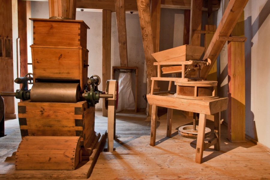 Das Museum für Mühlengewerbe und Dorfleben