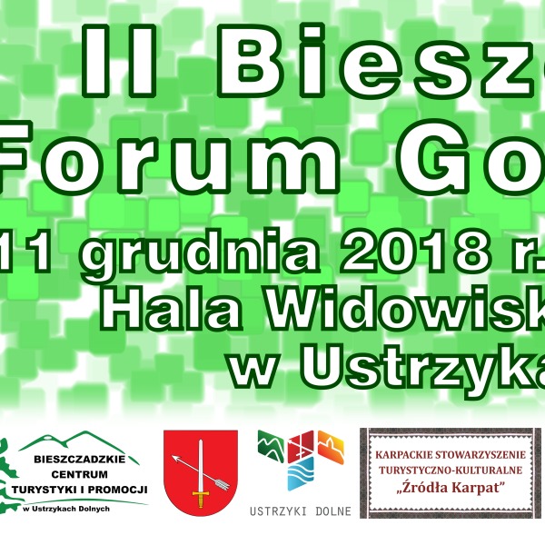 II Bieszczadzkie Forum Gospodarcze - 11.12.2018 r. 
