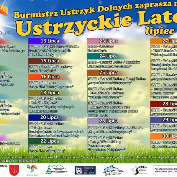 Ustrzyckie Lato - lipiec 2017 