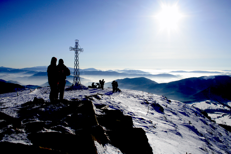 Die große und kleine Kehre in Bieszczady