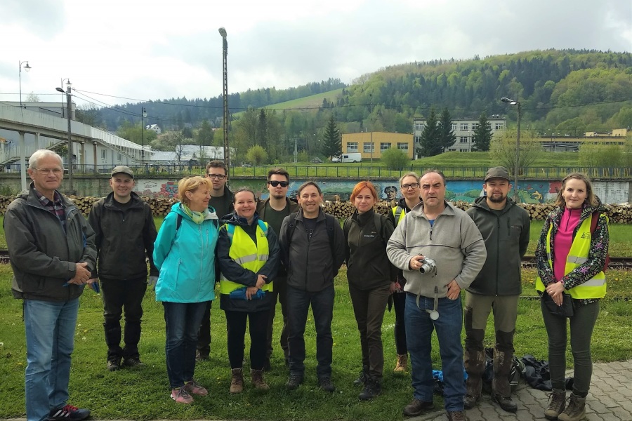 Sprzątanie szlaków spacerowych