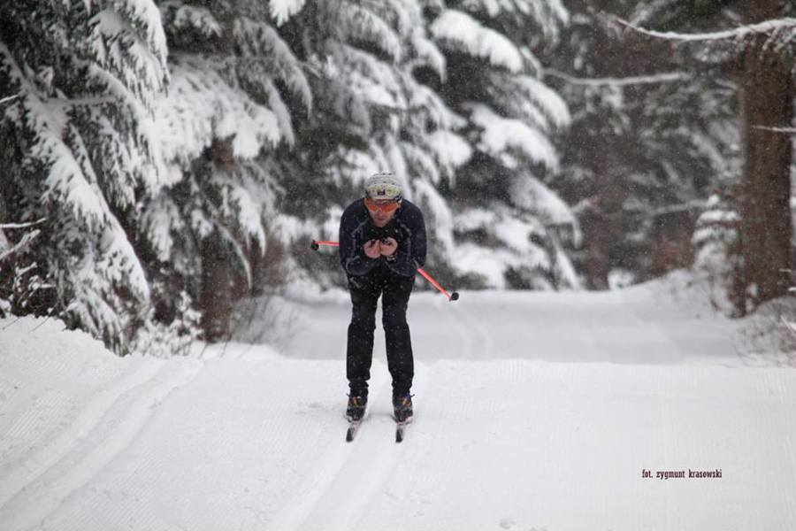 Das Skigebiet Żuków