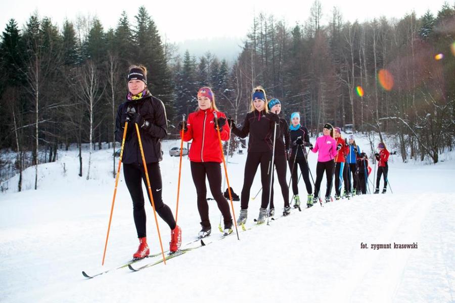 Ski pistes in Żuków