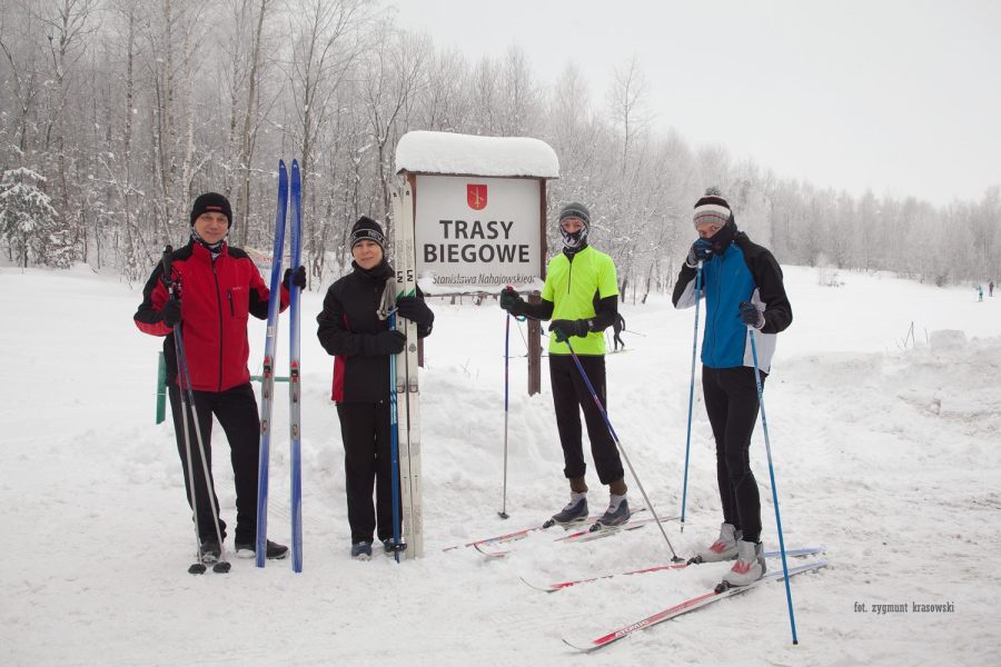 Ski pistes in Żuków