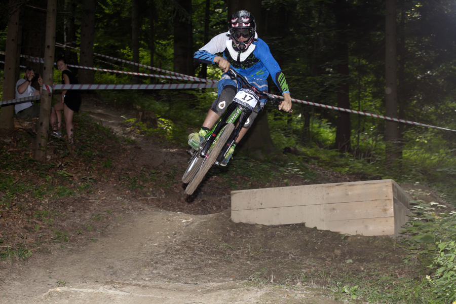 Downhill bike trails