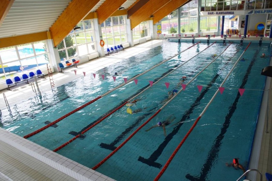 Das Schwimmbadkomplex  